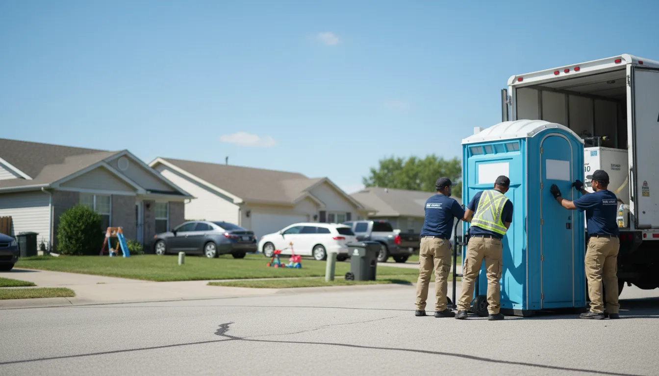 Standard Porta Potty Rentals in Enfield, IL near me